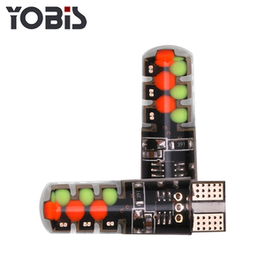 Colorful T10 COB <strong>LED</strong> Bulb 12V New Retrofit Vehicle Light for Car Wide Usage - Product Image 2