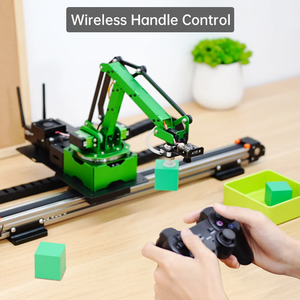 Robot Arm with Sliding Rail JetMax Pro JETSON NANO Educational Robot Kit for Python Learning with <strong>Source</strong> <strong>Code</strong> and Tutorials