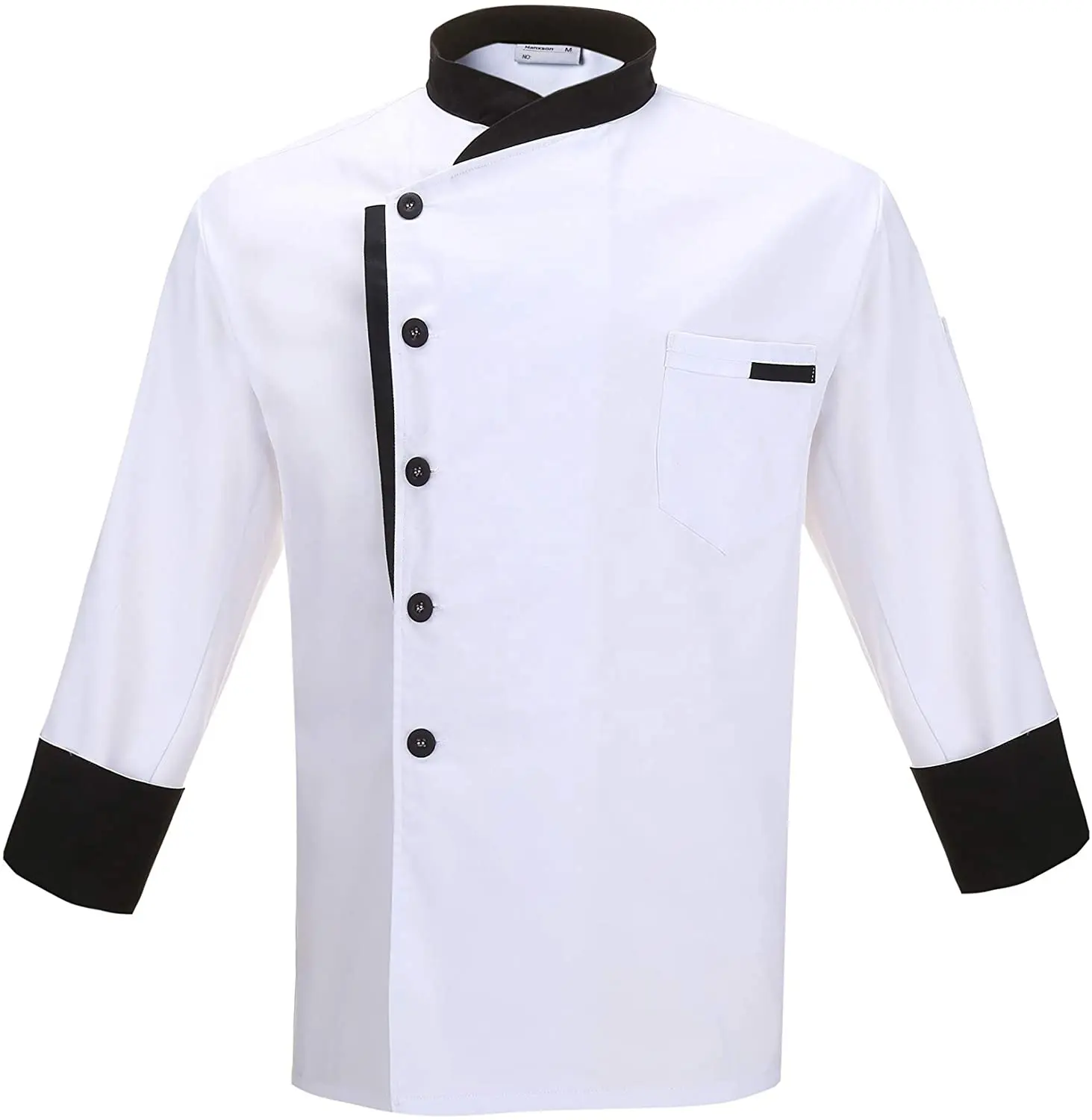 Jaqueta unisex de chef para cozinha, uniforme de chef de cozinha e restaurante