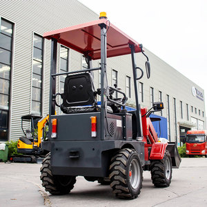 Minicargadora de ruedas eléctrica para granja pequeña, batería compacta frontal a la venta con horquilla - Product Image 6