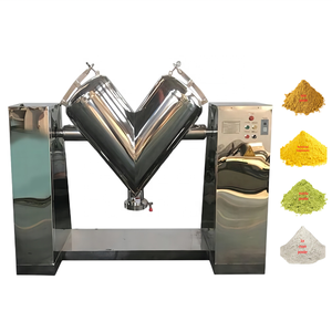 DZJX 5 kg Fruit <strong>Juice</strong> Yeast Powder <strong>v</strong> Type Mixer Powdered Cocoa Copper Ore <strong>v</strong> Shape Blender Machine for Seasoning Small Mix - Product Image 4