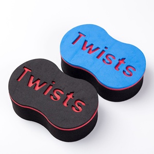 Ruyan người đàn ông da đen ma thuật tóc xoắn xốp linh sam <span class=keywords><strong>afro</strong></span> dreadlocks xoăn bàn chải cuộn sóng Xoắn bàn chải bọt biển tóc braider công cụ - Product Image 5