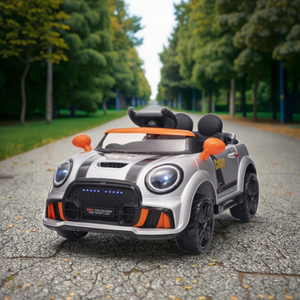 New Model 6V Battery Electric Ride-On Toy for Kids <strong>Four</strong>-Wheel Vehicle Car for Children 2-4 <strong>Years</strong> with MP3 Functionality - Product Image 4