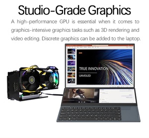 לוגו מותאם אישית ddr4 RAM 64GB ssd 1tb i7 דור מסך כפול 16 + 14 אינץ מחשב <span class=keywords><strong>netbook</strong></span> מחשב
