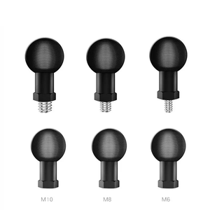 17mm 25mm Ball Head <strong>Mount</strong> to <strong>1</strong>/<strong>4</strong>&quot; Internal Screw Adapter for Gopro Insta360 Action Camera Phone Holder GPS Grip - Product Image 1