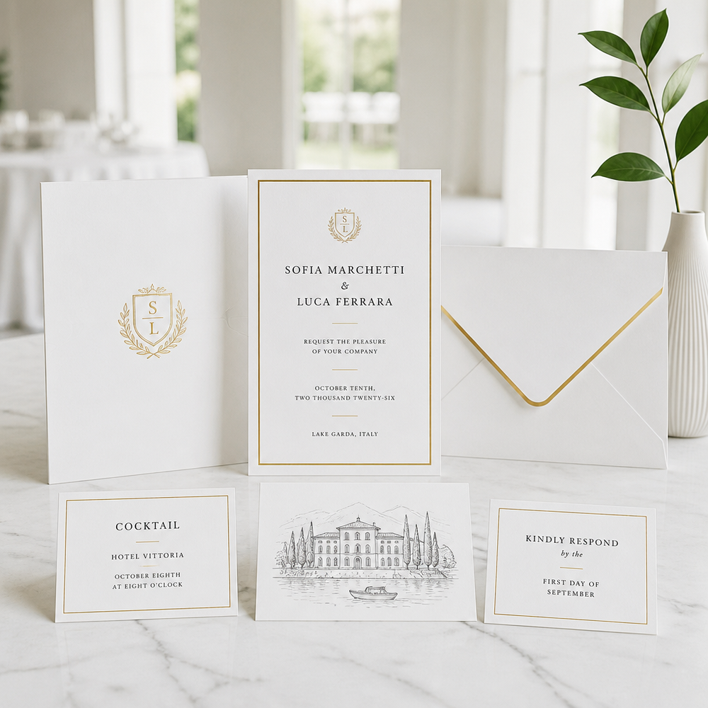 Minimalist Wedding Invitation