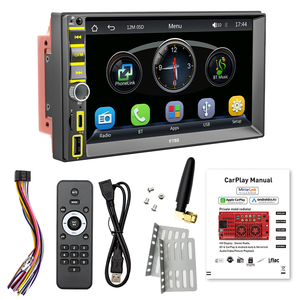 7 Inch 2 Din Car Stereo GPS Music MP5 <strong>Player</strong> FM RDS Radio SWC Rear View Camera <strong>Input</strong> , Universal Car Radio GPS - Product Image 2