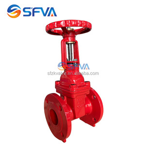 BS5163 dökme demir yükselen kök OSY giriş valfi PN10 PN16 DN100 ürün tipi giriş valfi s - Product Image 2