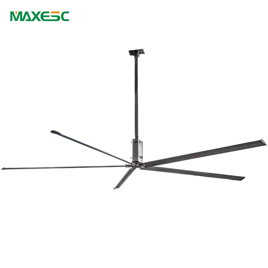 Maxesc OEM ODM meilleur ventilateur De toit Techo 127v 72 pouces, ventilateur De plafond industriel en métal réversible