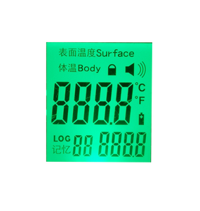 Personalizzato trasparente 18 PIN 4 cifre display lcd Segmento LCD digitale sensore di temperatura del termostato display lcd - Product Image 1