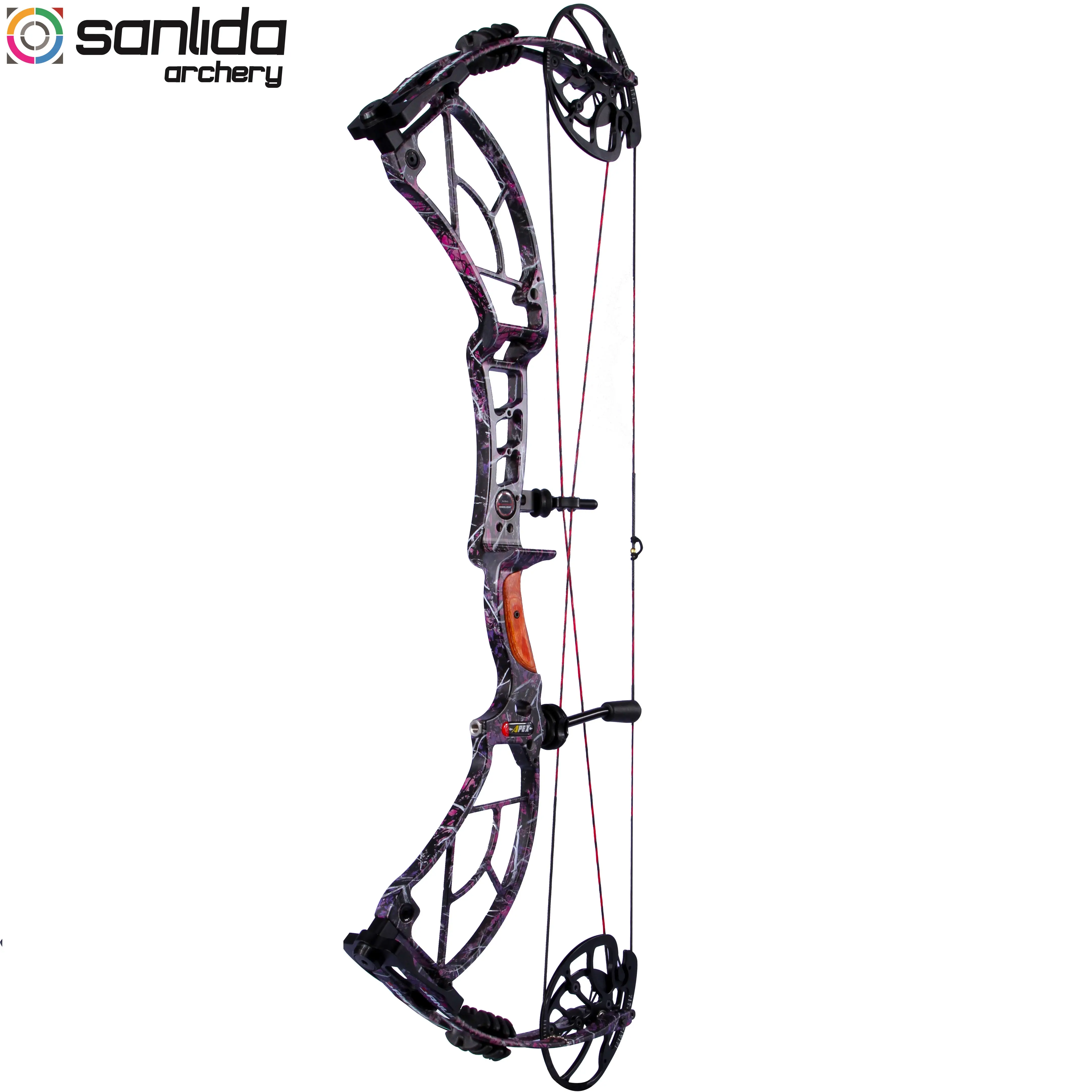 Sanlida-arco compuesto de caza Apex para adultos, deportes al aire libre, caza, arco compuesto de gama alta