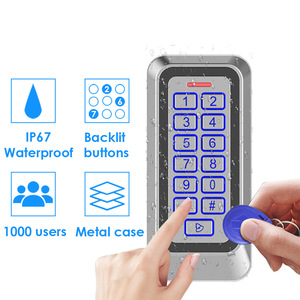 Commercial <strong>Security</strong> <strong>System</strong> with Biometric Card Entry IP Network Keyless Access <strong>Control</strong> <strong>for</strong> Building Office Entrance Door - Product Image 5