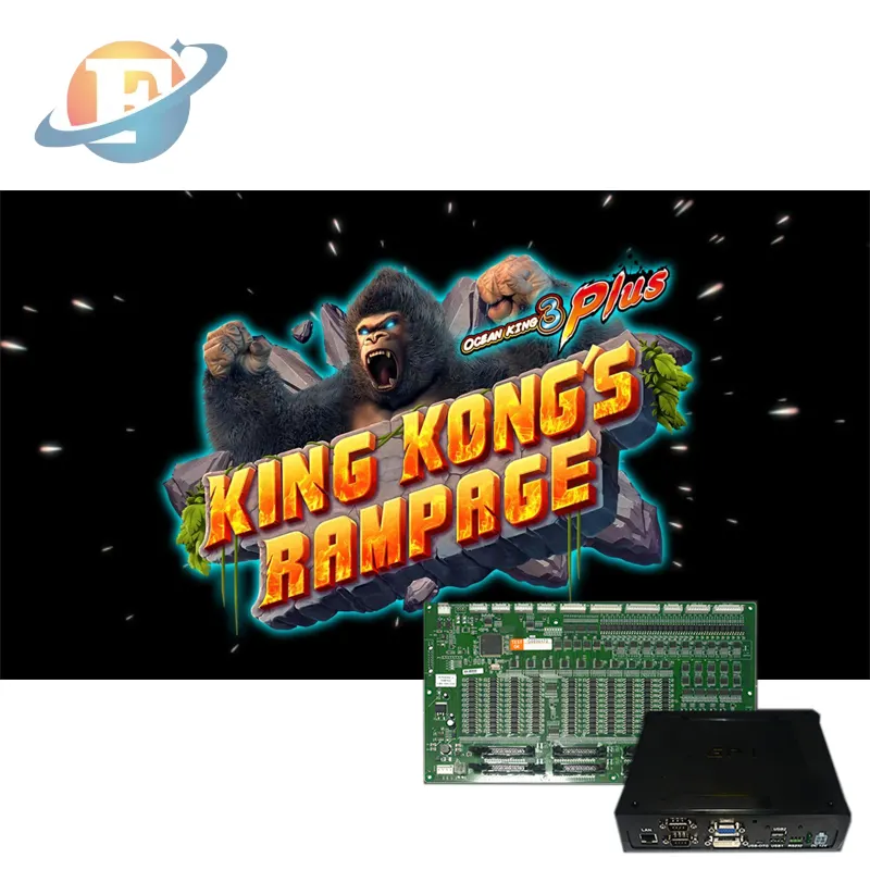 Venta caliente Ocean King 3 King Kong's Rampage Fish Máquina de juego de mesa Videojuego