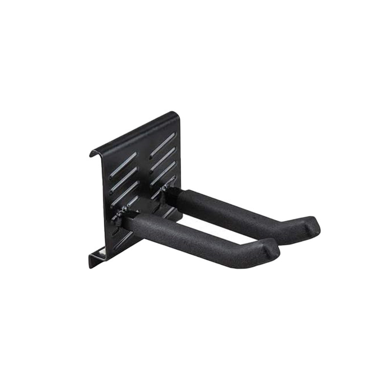 Slot board 4-inch double straight hook: