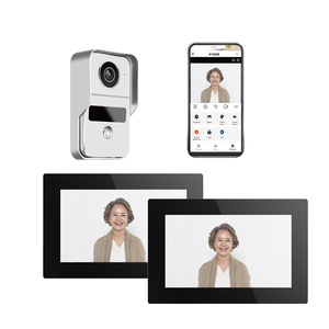 Sistema de intercomunicación de videoportero Tuya 1080P, Monitor táctil de 7 pulgadas, cámara de timbre de entrada de puerta de visión nocturna para Villa, 2 unidades - Product Image 1