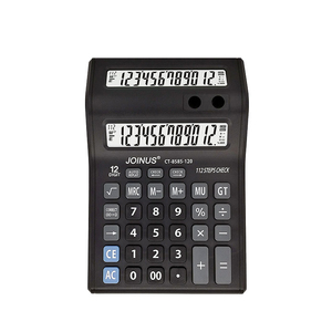 JOINUS desktop 12 digit doppel bildschirm rechner mit stift halter für business - Product Image 1