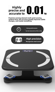 Hot Sản phẩm bán chạy quy mô phòng tắm kỹ thuật số thông minh cơ thể chất béo quy mô trọng lượng cơ thể quy mô với ứng dụng - Product Image 3