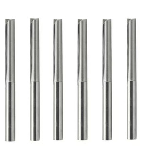 CNC Wood Milling <strong>Cutter</strong> Carbide 2 Flute Straight Grooving Woodworking Engraving <strong>Cutter</strong> Wood Tools 4mm <strong>6mm</strong> 8mm Slotting <strong>Cutter</strong> - Product Image 3