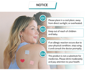 Tùy chỉnh cung cấp vitamin B12 các bản vá lỗi tế bào gốc da transdermal sticker với B12 và đa vitamin cho buổi sáng tốt hơn - Product Image 6