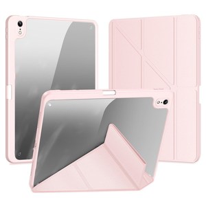 DUX DUCIS Tablet Case for <strong>iPad</strong> 10.9 2022 Magi <strong>2</strong> in 1 Leather PC TPU Auto Wake Sleep Feature <strong>Cover</strong> V Fold Stand - Product Image 1