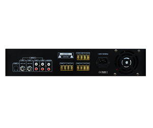 2U <strong>Mixer</strong> Amplifier 6 <strong>Zone</strong> 500w Amplifier Audio with MP3 &amp; FM Public Adress System Full Set - Product Image 4