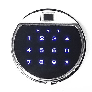 Blocco per impronte digitali della scatola sicura: combinazione di apertura, tastiera Touch, alta resistenza per cassa, porta a volta - Product Image 2