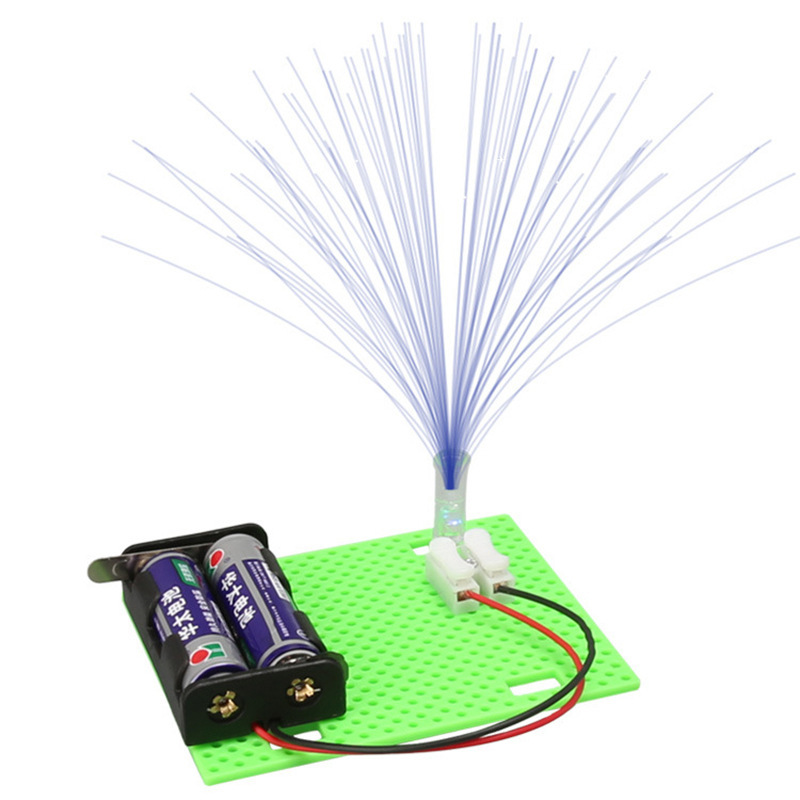 Lampe à fibre optique colorée