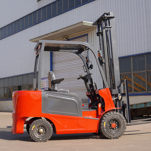 2t 2.5t 3 Ton Fully <strong>Automatic</strong> Rechargeable Four-wheel Hydraulic Cart <strong>Loading</strong> and <strong>Unloading</strong> Cart Battery Forklift