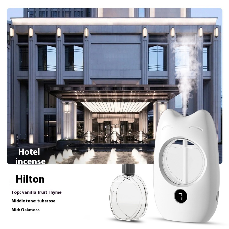 017เครื่องอโรมาเธอราพี + ฮิลตัน