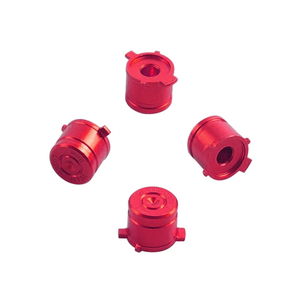 Bullet Buttons for PS4 <strong>Controller</strong> Aluminum <strong>Custom</strong> Metal ABXY Standard Button Spare Parts for PS4 Gamepad Replacement Decoration - Product Image 3