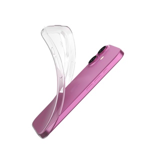 超薄型ソフトシリコンクリスタルクリアリムジェル透明TPU携帯バックケースカバーApple iPhone 17シェル用 - Product Image 1