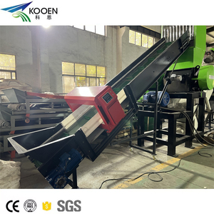 פה pp סרט שקיות כביסה מכונת מיחזור hdpe ממוחזר hdpe מכונת פסולת פלסטיק קו כביסה לחיות מחמד