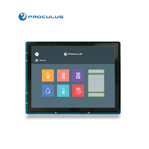 Proculus 10,4-Zoll-Uart-LCD-TFT-Bildschirm Kapazitive Touchscreen-Controller-Karte aus China LED 12V 250 Nit TTL-Anzeige module