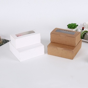 使い捨てティラミス12x12x12x12食品安全小さな結婚式ミニ透明ケーキ用弁当箱