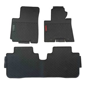 テスラモデルX用の全天候型滑り止め防水フロアライナーカーゴリアトランクマットフルセット - Product Image 1
