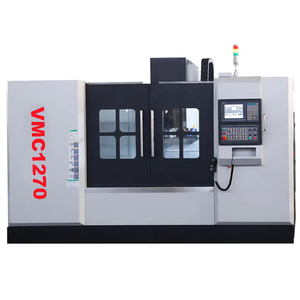 Çin 5-axis dikey CNC işleme makinesi VMC1270 büyük metal CNC freze makinesi zincir çip konveyör - Product Image 2