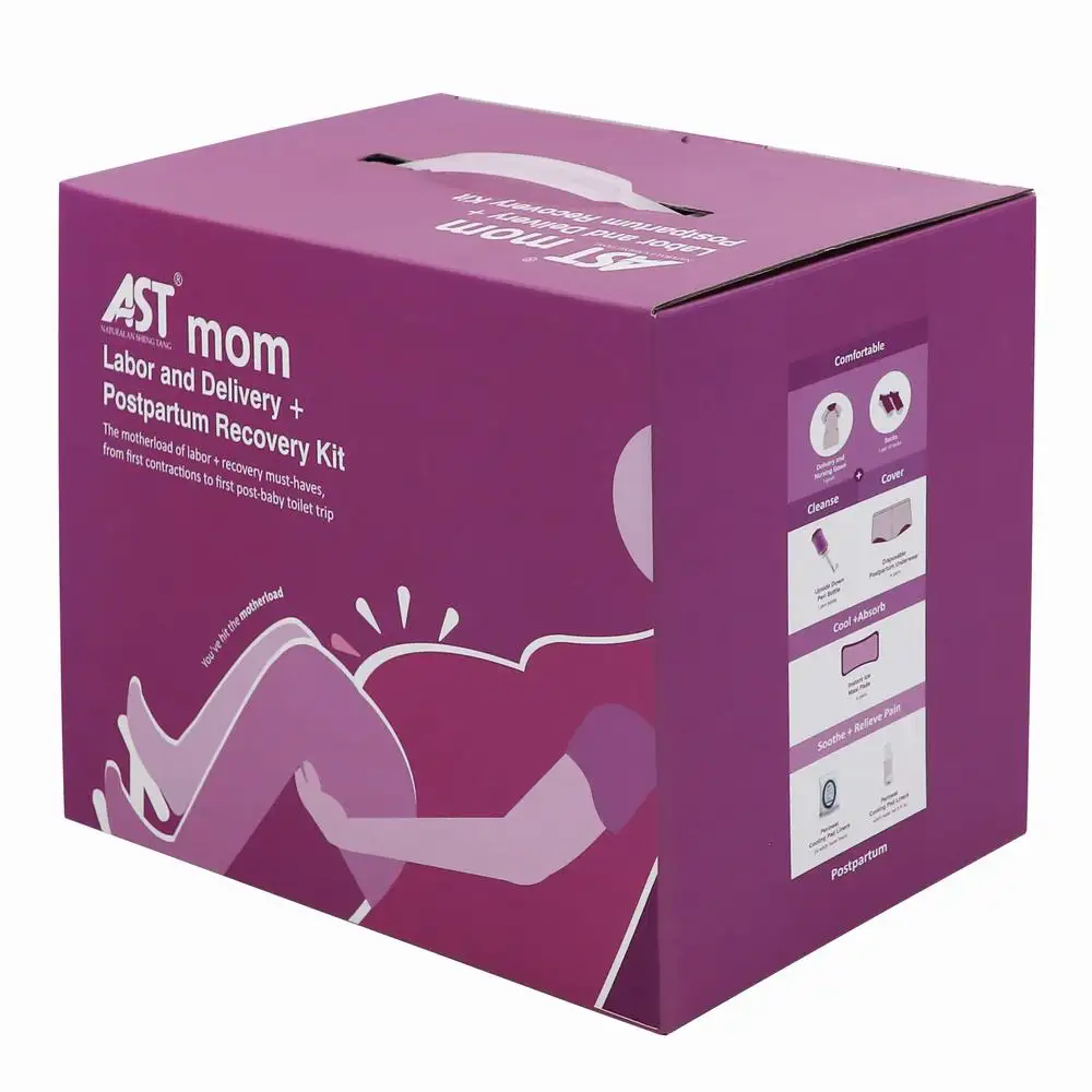 Kit de Recuperação de produtos pós-parto para a mãe Inclui Roupa íntima descartável, almofadas de absorção Ice Maxi
