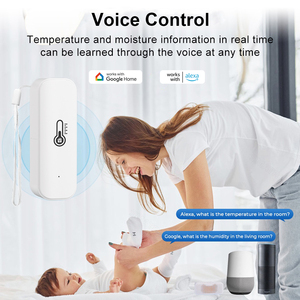 WALE Mehrfach nutzungs optionen Wifi-Temperatur-und Feuchtigkeit sensor Smart Home-Produkt Arbeiten Sie mit der Tuya App Google Assistant Control - Product Image 3