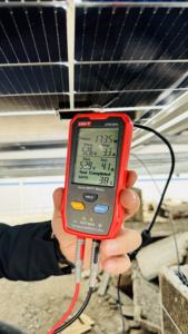 UT673PV PV-Modul Hoch leistungs tester Tragbarer hochpräziser Leistungs tester
