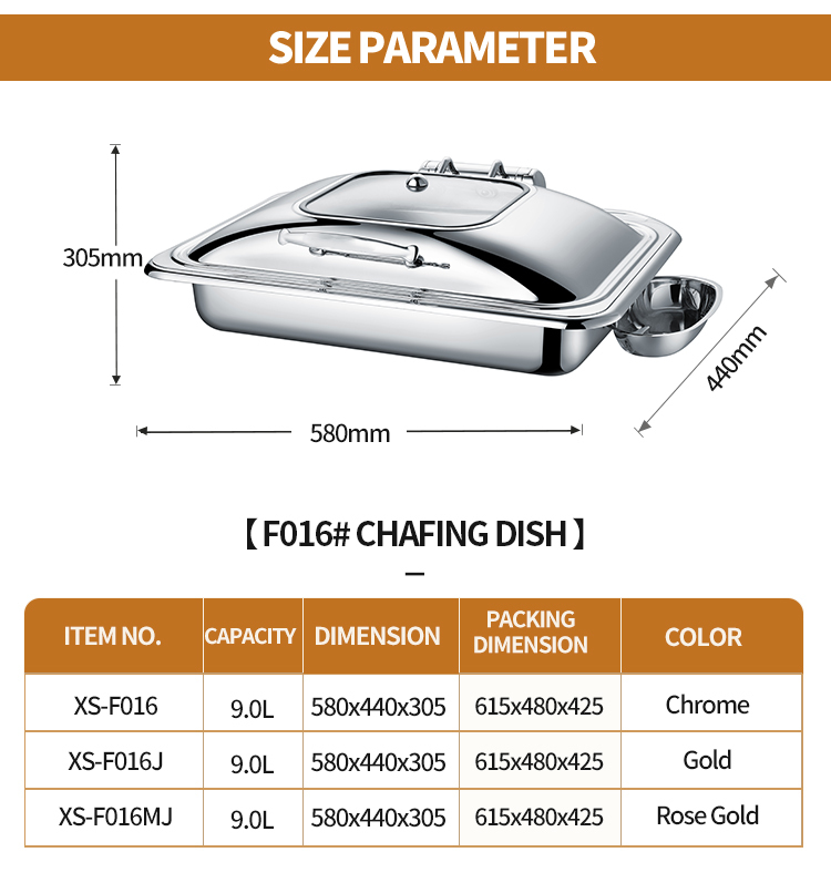 chafing dishes for sale hotel used stainless steel  luxury food warmer buffet set chafing dish
