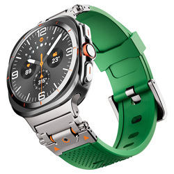 titanium-colored connector-green bayer tpu