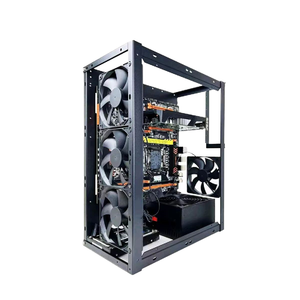 Funda de ordenador DIY, marco de PC, chasis de escritorio, soporte apilable, banco de pruebas de aire abierto, compatible con placa base ATX MacroATX X79 X99 - Product Image 1
