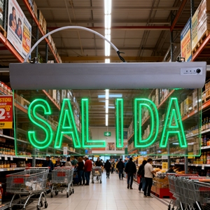 Đa chức năng cháy khẩn cấp an toàn lối ra dấu hiệu, thương mại nước ngoài lửa sơ tán khẩn cấp thoát khỏi ánh sáng - Product Image 1