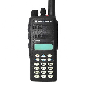 Handy Two-Way Digital Walkie-Talkie GP380 GP338 Long Range VHF UHF <strong>Intercom</strong> for Mobile <strong>Radio</strong> and Walky-Talky GPS Supported - Product Image 1