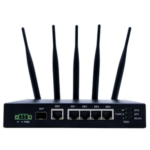 Strong EMI EMC 1 SFP 5 <strong>Ethernet</strong>+RS232/485 Wireless WiFi Dual Sim IPsec <strong>4G</strong> LTE Industrial Router Firewal Router - Product Image 1