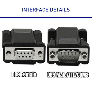 UOTEK Industrial Grade RS-232 <strong>RS232</strong> to TTL Converter Output 5V COM DB9 Connector <strong>Adapter</strong> Supports All Operating System UT-210 - Product Image 3