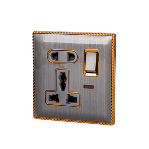 ABUK 250V 5 pin gang multi function presa di corrente universale a parete prese e interruttori elettrici - Product Image 2