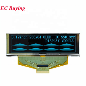 3.12 "3.12 pollici OLED Display modulo 256x64 schermo nudo risoluzione 256*64 SSD1322 interfaccia parallela SPI per Arduino - Product Image 5