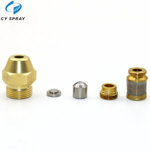 Vòi Phun Dầu Danfoss 60 Độ Đầu Phun Sương Methanol Dầu Diesel Bằng Đồng Thau Vòi Phun Phun Nhiên Liệu Dầu Thải - Product Image 2