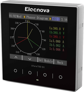Remote Monitoring Control <strong>3</strong> <strong>Phase</strong> Data Acquisition Multi Channel Energy Meter - Product Image 3